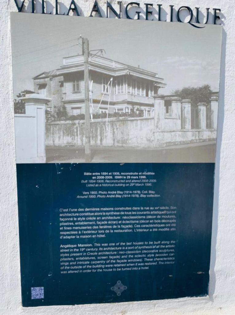 Villa Angelique - Hotel Classe Monument Historique Saint-Denis Eksteriør billede